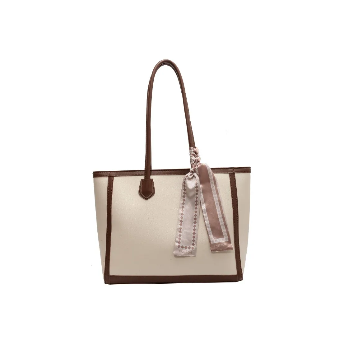 JANE KLAIN ПУ (полиуретан) Сумка-тоут Сумка для покупок Сумка Сумка через плечо Стандартная Женская Черный Белый Кофе Белый Черный