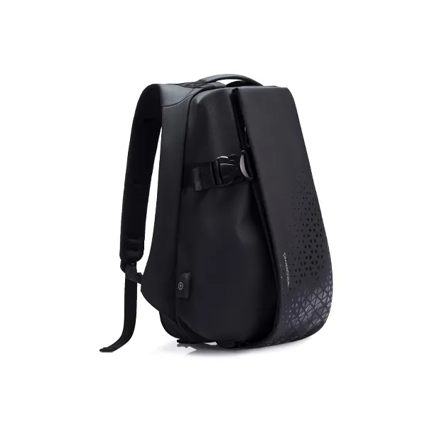 TANGCOOL Oxford Backpack Large Unisex Black ТАНГКУЛ Оксфорд Рюкзак Большой Унисекс Черный