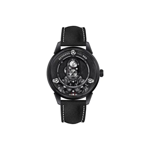 BEHRENS Автоматический Механический Movement Унисекс Часы Boundless Collection 42mm*13,8mm*22mm Черные