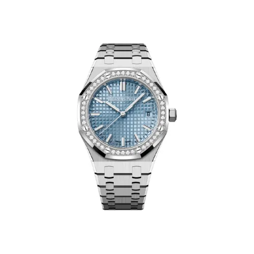 AUDEMARS PIGUET Автоматический Механический Movement Женские Часы Royal Oak Series 34 мм Синие
