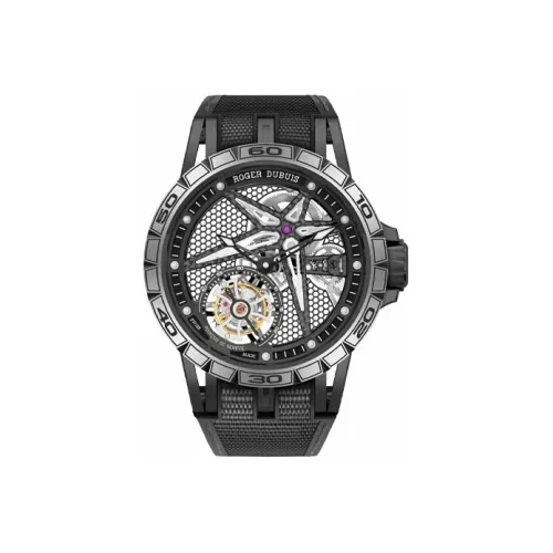 Roger Dubuis Ручной Механический Движение Мужские Kings Racing Series Часы 39 мм С Вырезом