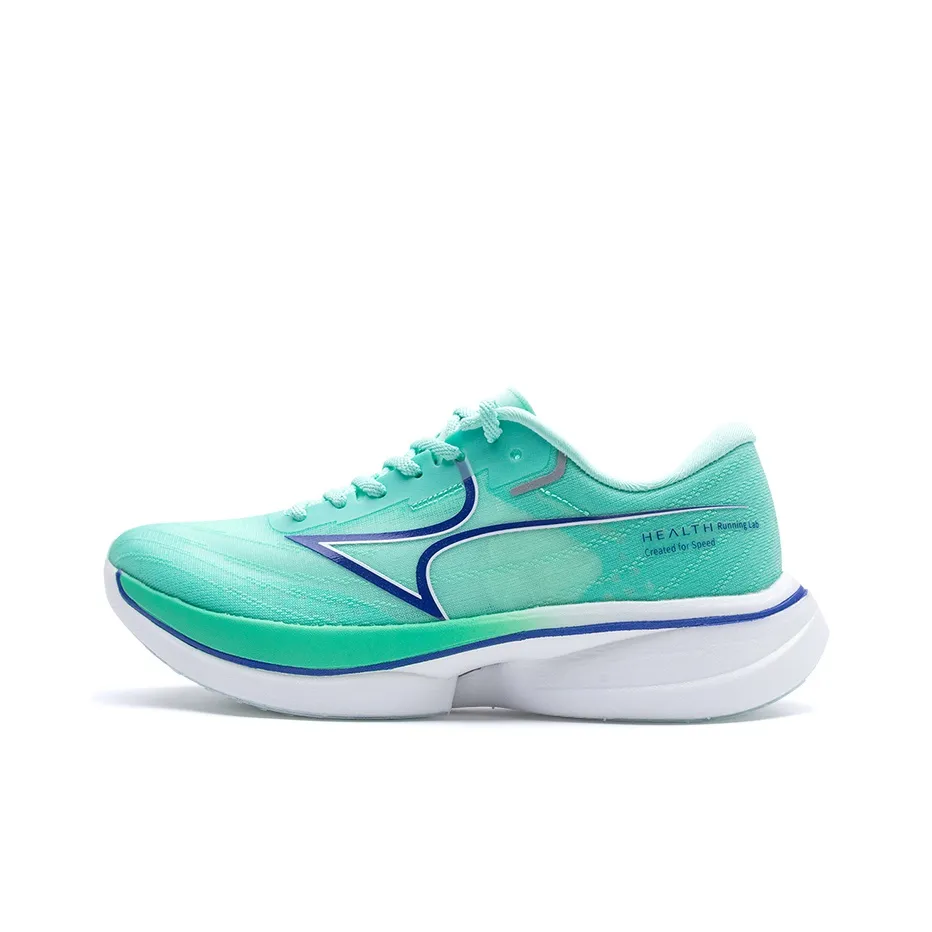 HEALTH Light Wing 001 Low Top Running Shoes Unisex Green White