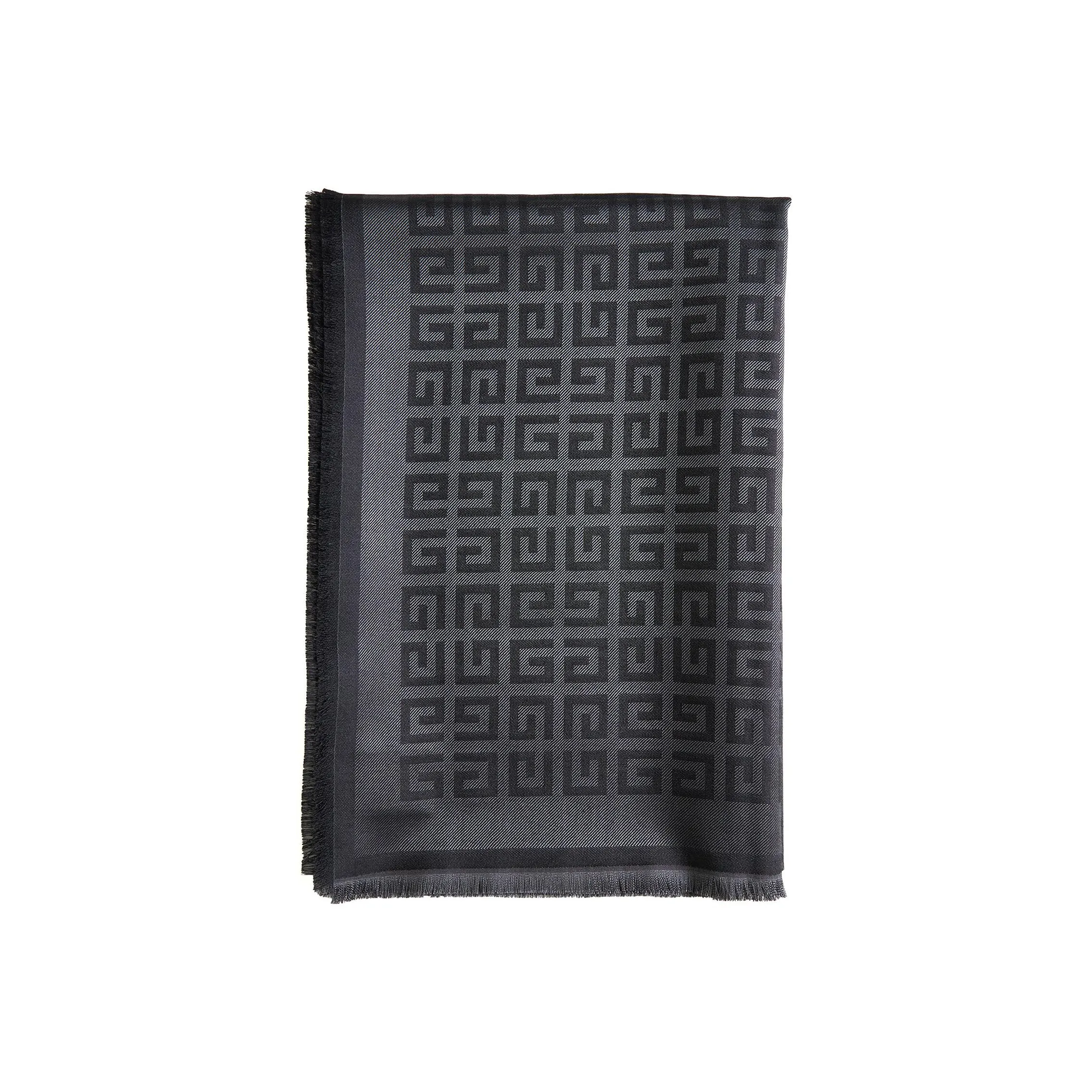 Givenchy Шелковые шарфы Темно-серый Женские