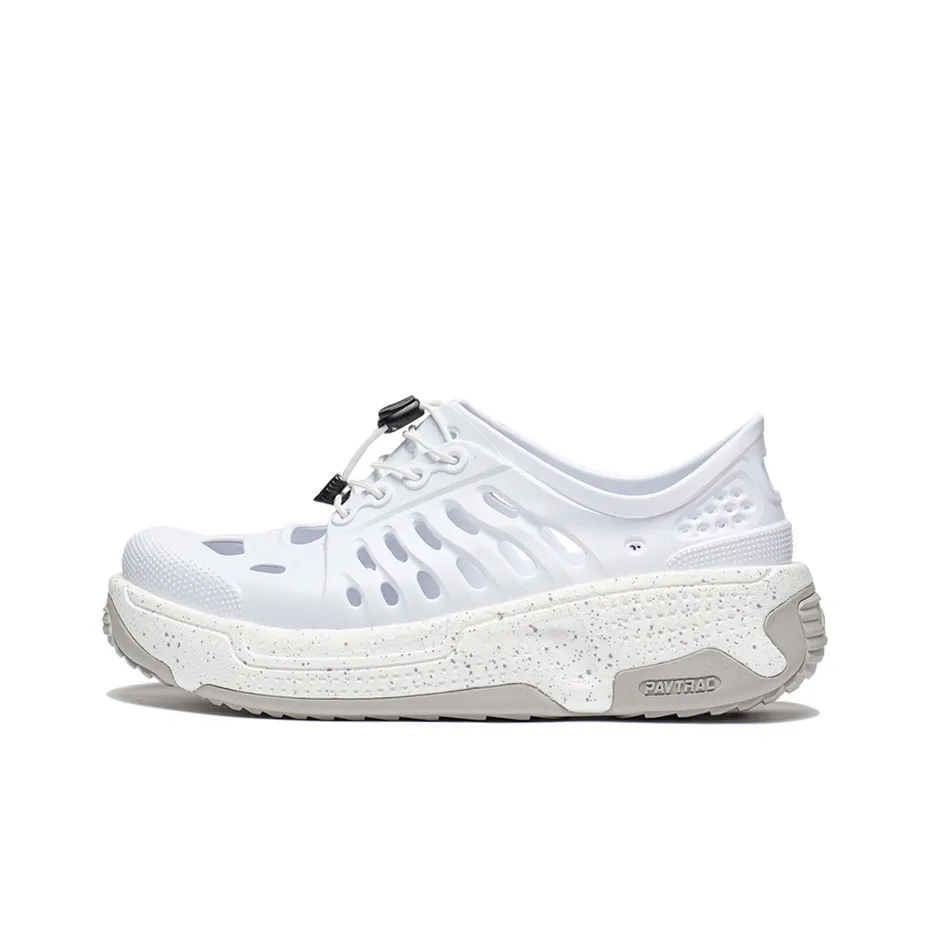 LINING Pan Gu Trek Дышащие Спортивные Сандалии Мужские Стандартные Белые