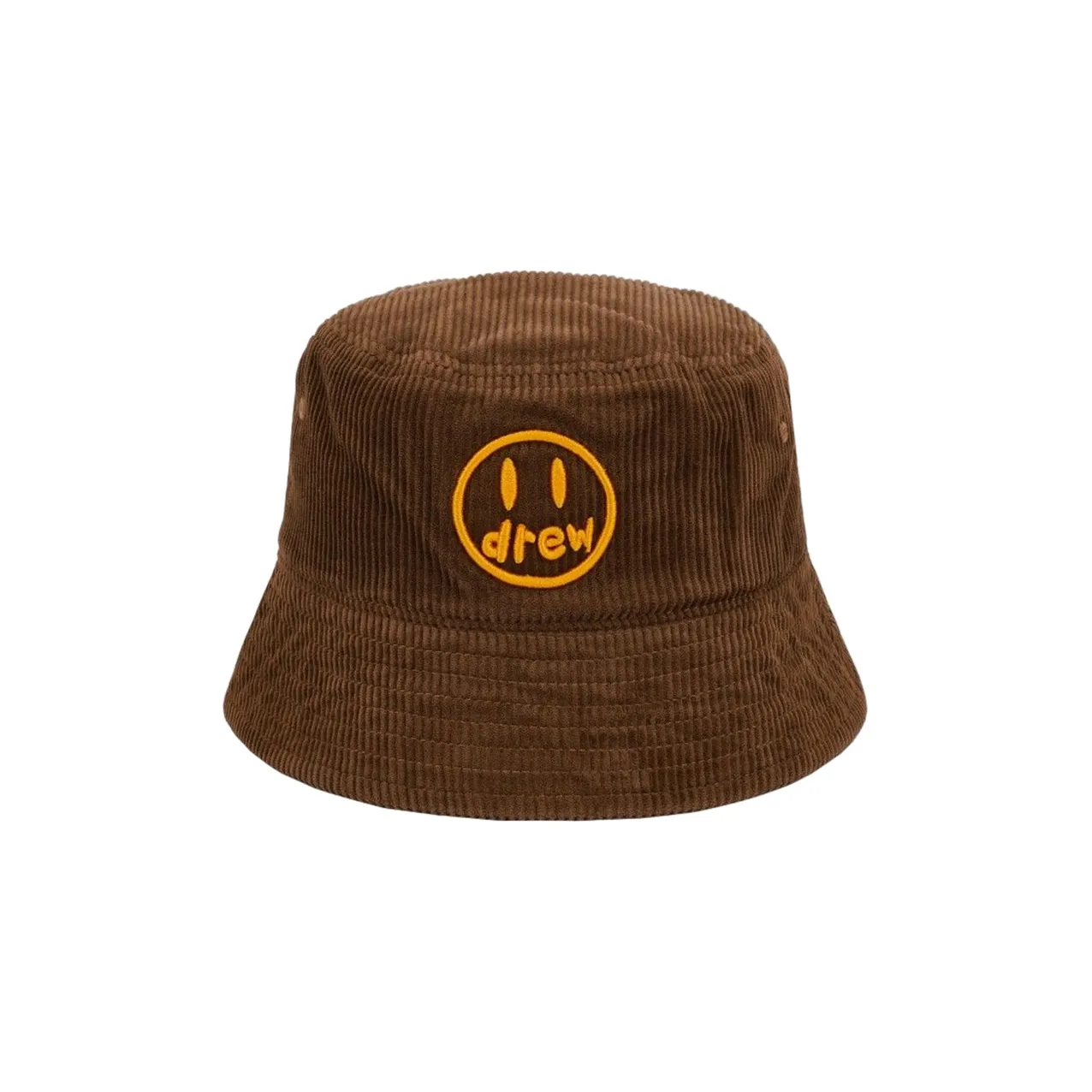 Drew House Sun Protection Bucket Hats Unisex Brown