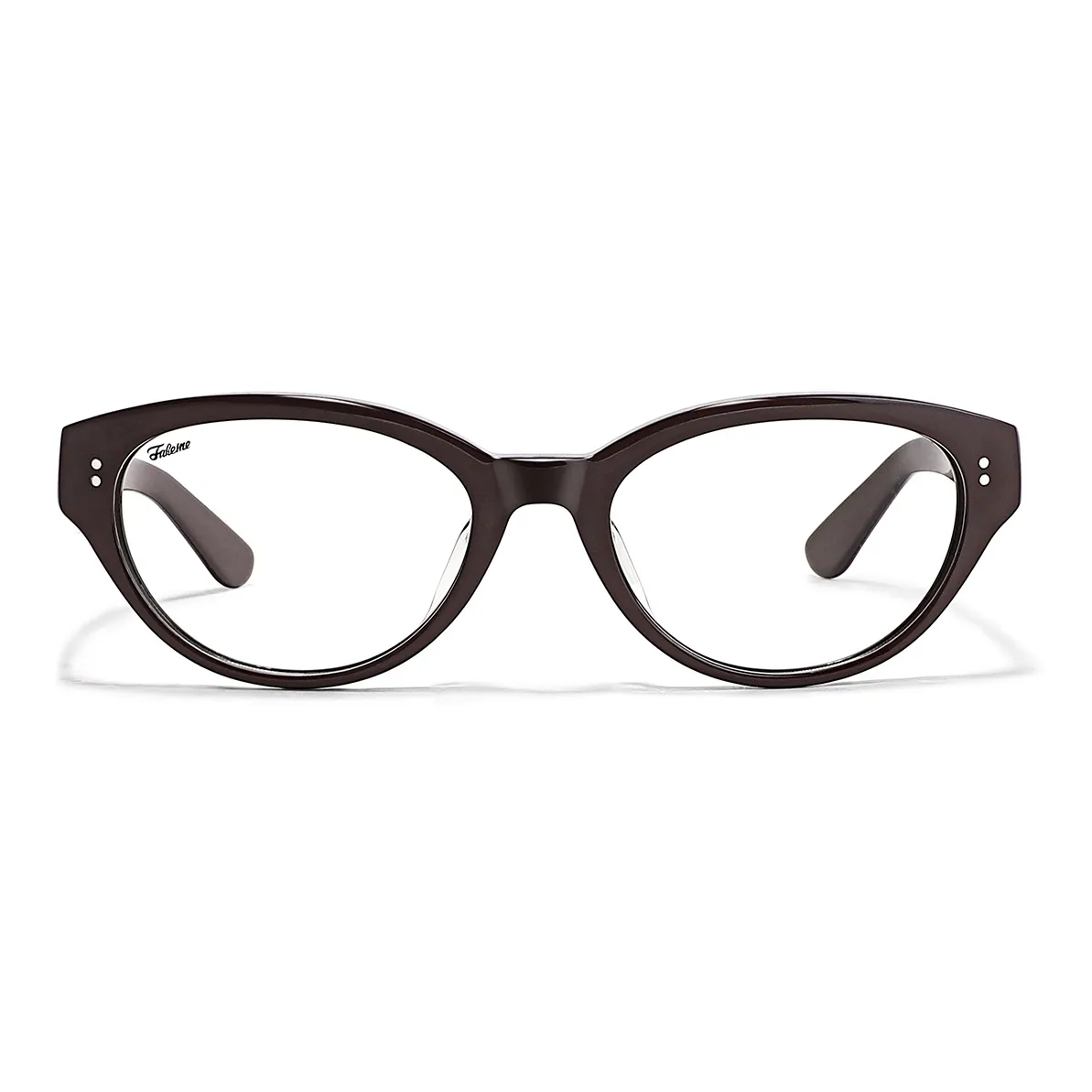 Fakeme Пластиковая оправа очки для чтения с дизайном "Кошачий глаз" унисекс