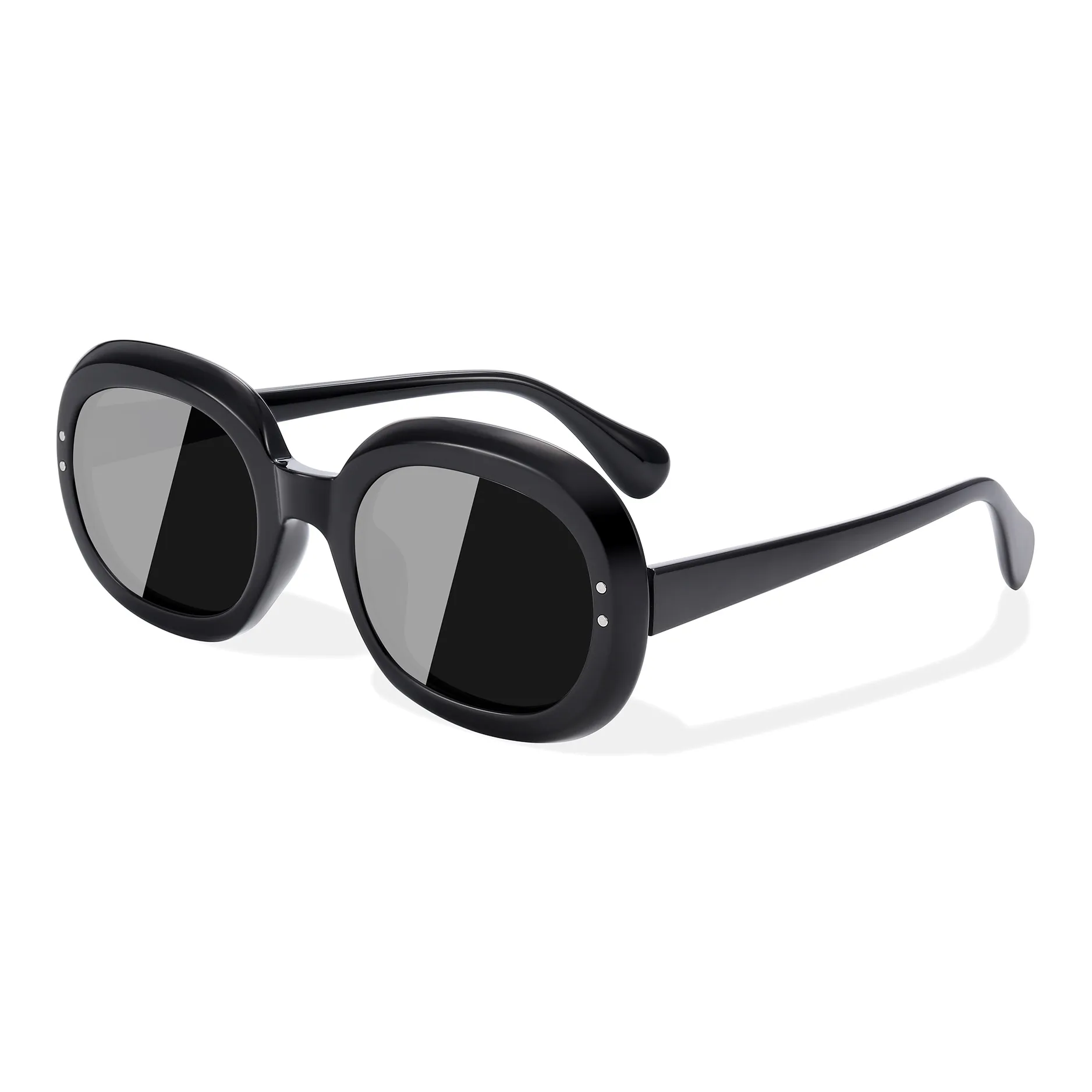 PULAIS TR Памятный пластик OVAL SUNGLASSES Унисекс