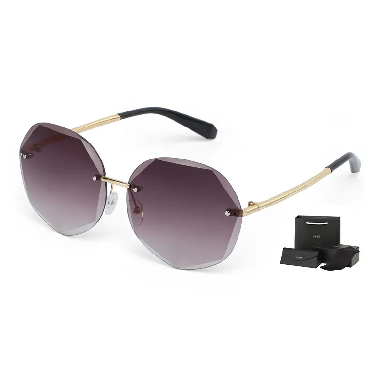 VINEY Нерегулярная форма Солнцезащитные очки Женские
