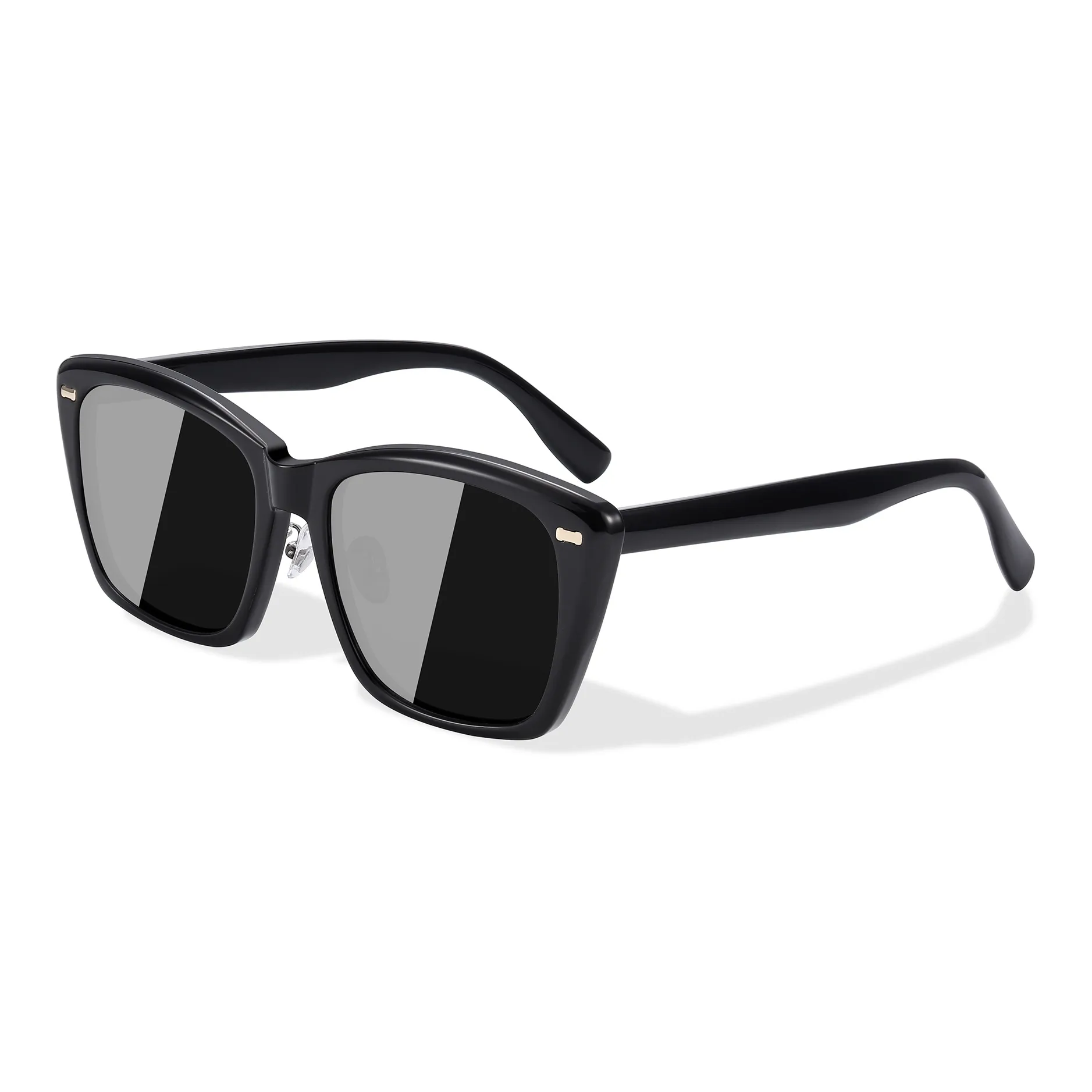 PULAIS TR/Memory Plastic Square Sunglasses Unisex
