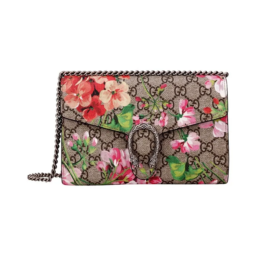 GUCCI Canvas With Leather Wallet, Crossbody Bag, Shoulder Bag Women's