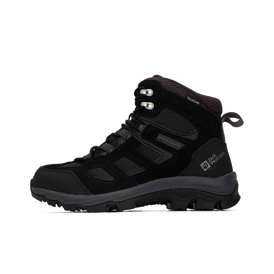 Jack Wolfskin Vojo 3 Texapore Mid Shock Absorbers Slip Resistant Abrasion Resistant High Top Outdoor Shoes Women's