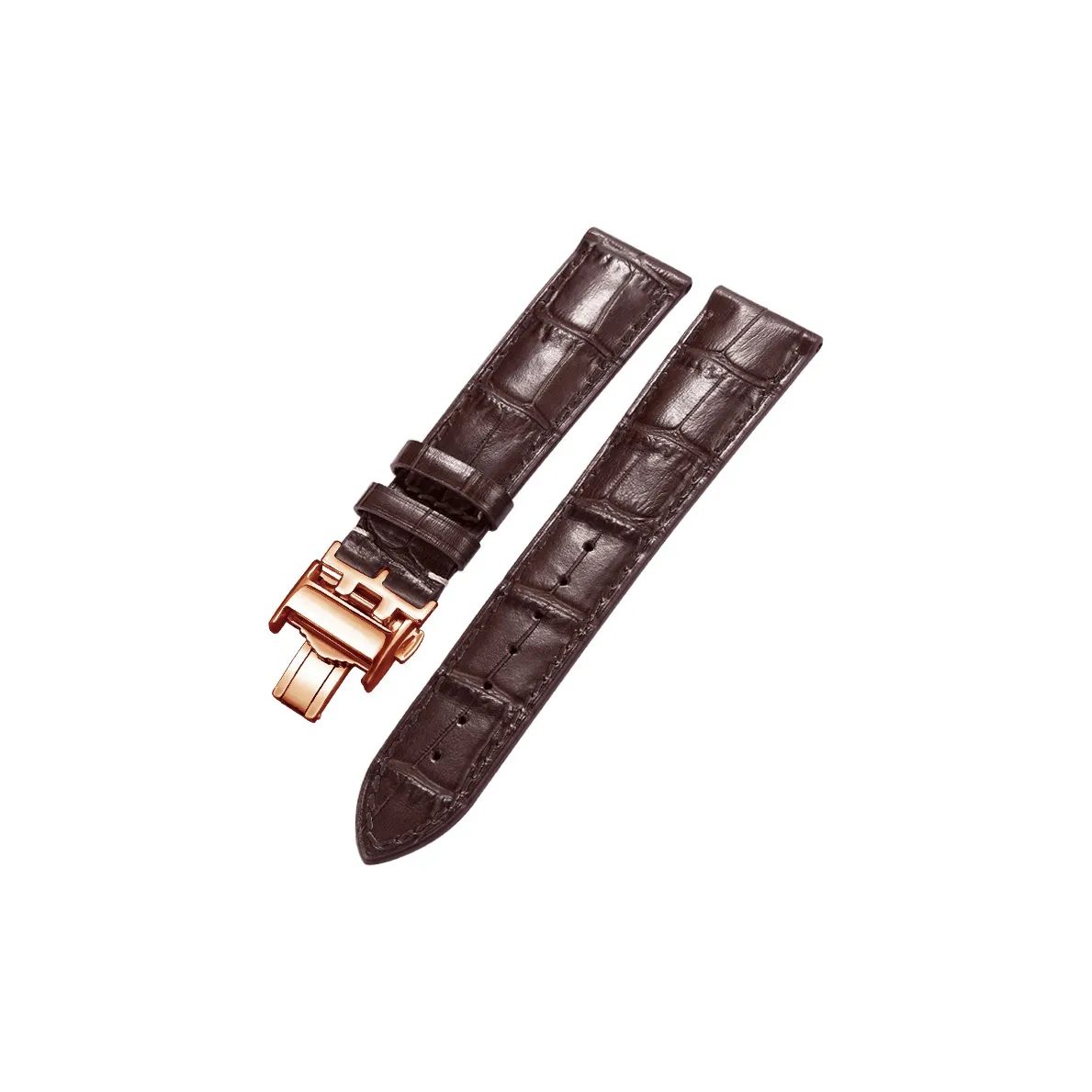 SHIRUI Accessories Longines Compatibility Watch Band 20mm Genuine Leather Material