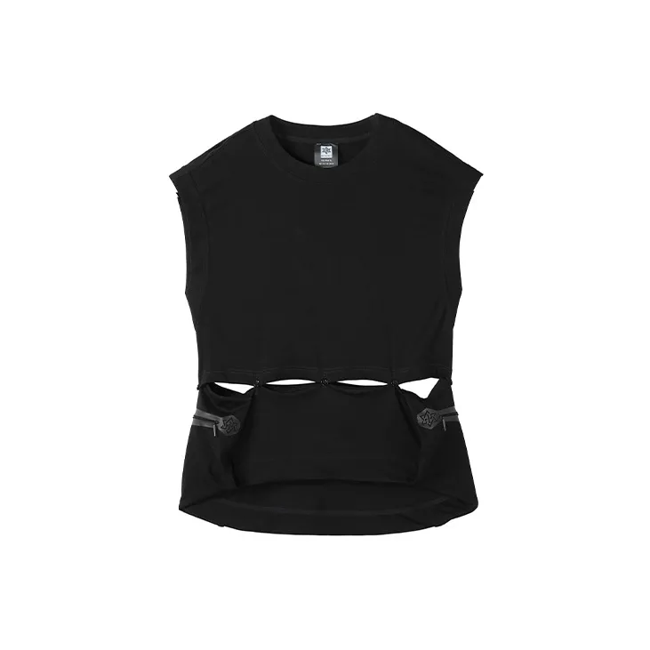 NORVINCY Comfortable And Breathable Sleeveless Crew Neck T Shirt Unisex