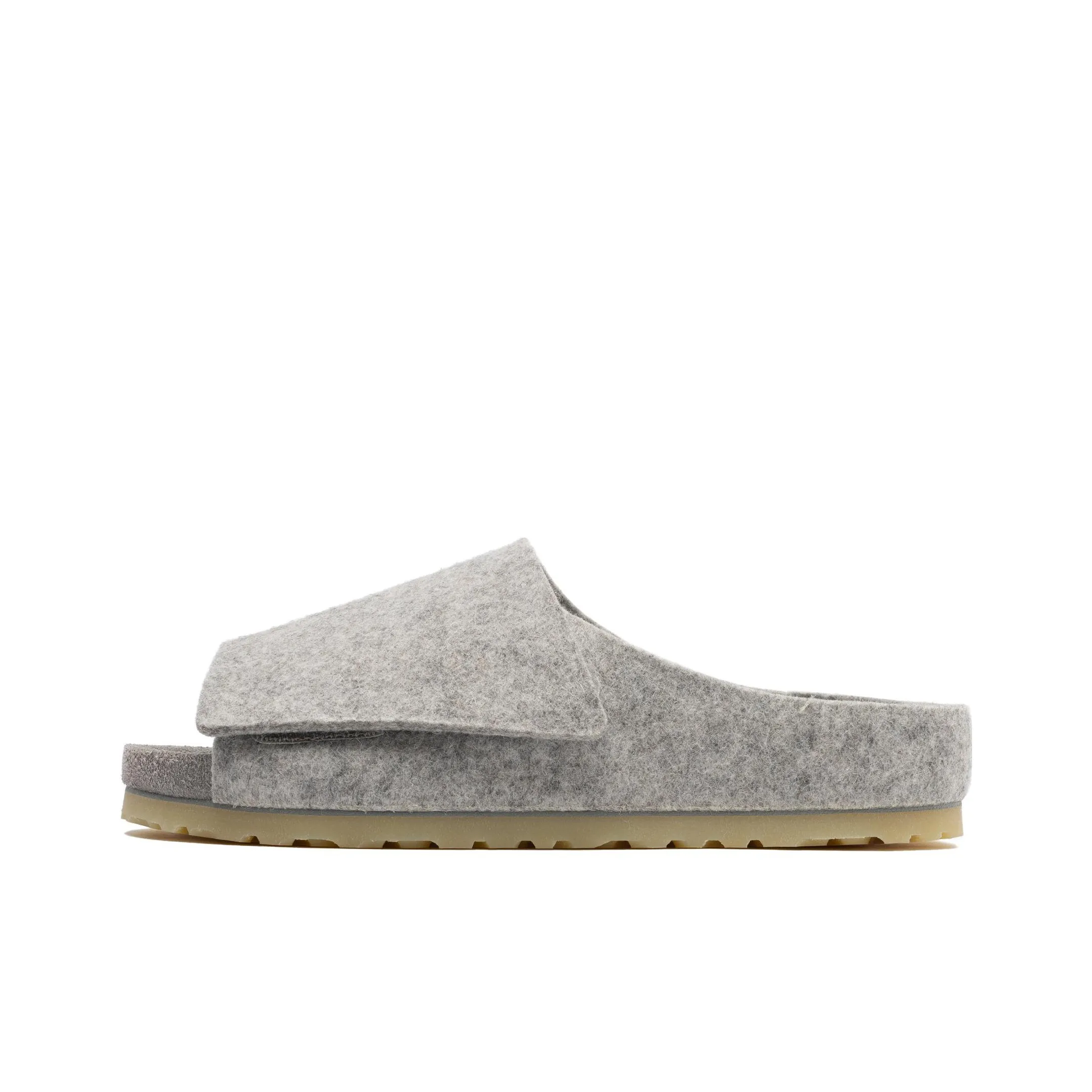 Birkenstock Los Feliz Wool Felt Fear Of God Cement Melange Narrow Fit