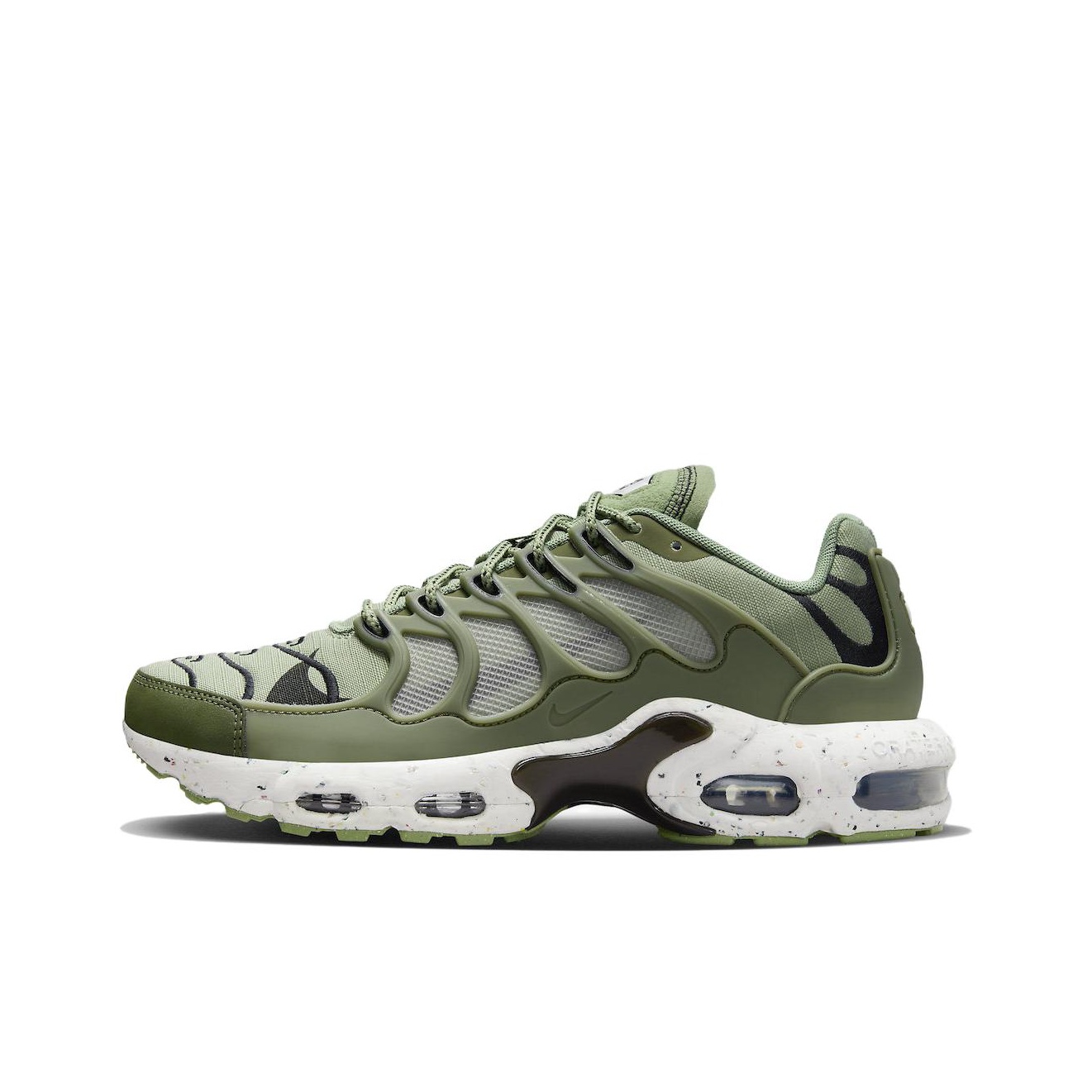 olive green air max boots