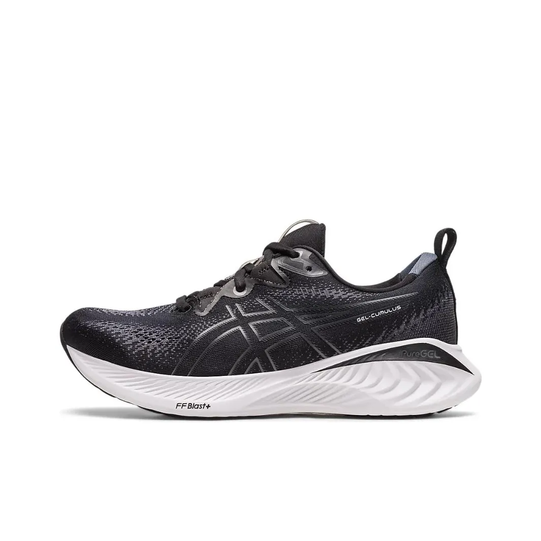 Asics Gel Cumulus 25 Black White Women's