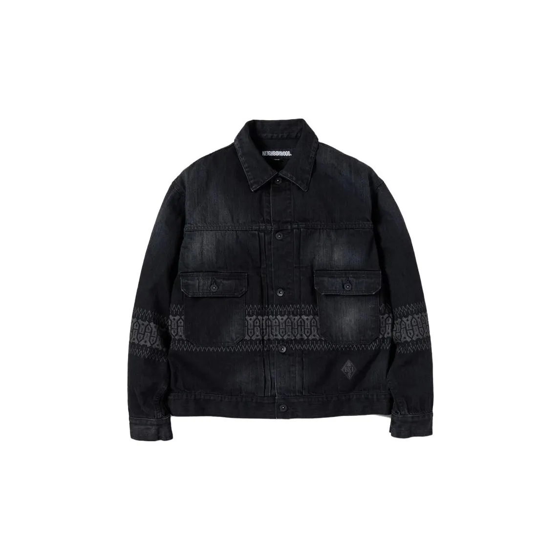 NEIGHBORHOOD Denim Jackets Men Black