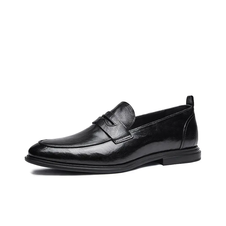 Hautton Jeans Dress Shoes Men's Black