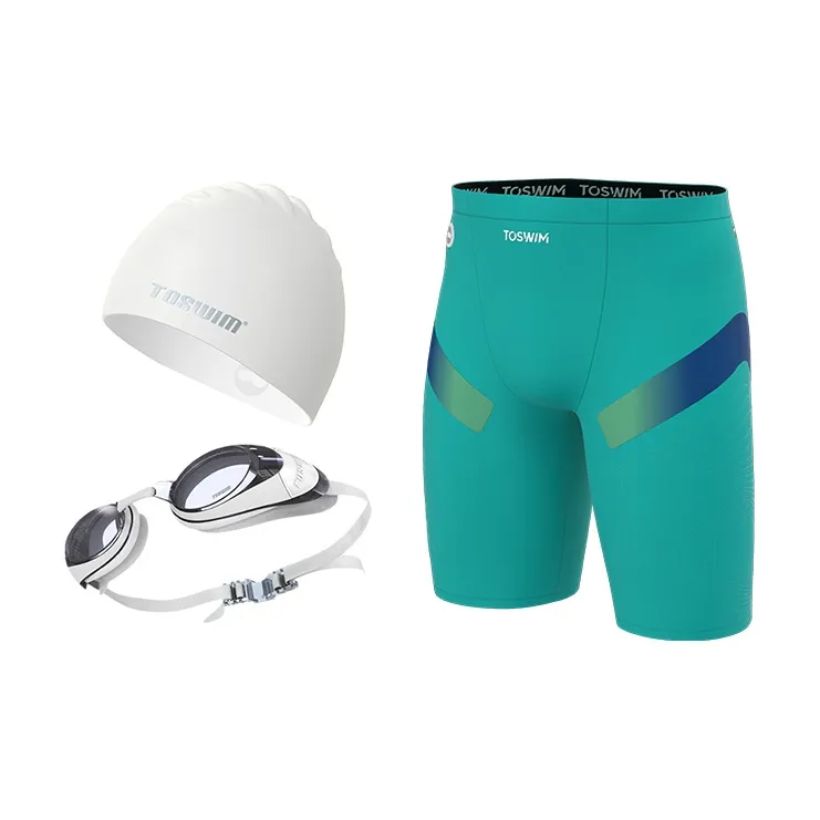 TOSWIM Swimming Sets Polyamide, Elastane Fitness, Surfing Men's M L XL 2XL 3XL 4XL