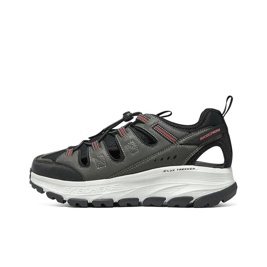 Skechers D'Lux Trekker Sandal River Trekking Shoes Men's Black Green