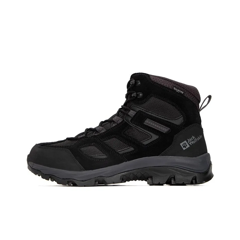 Jack Wolfskin Vojo 3 Texapore Mid Cushioning, Slip Resistant, And Abrasion Resistant Mid Top Outdoor Shoes Men's