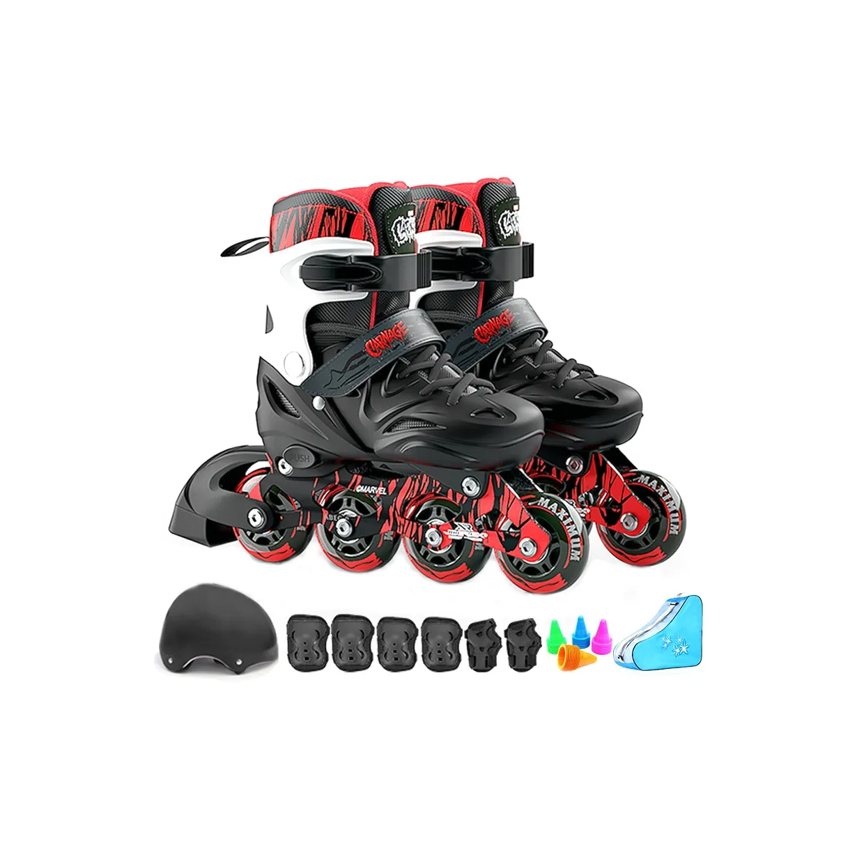 MESUCA x MARVEL Hero Collection Inline Skates Kids' Venom