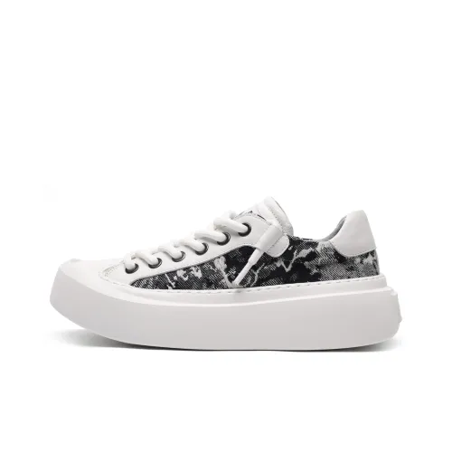 Anthony Miles Кроссовки для скейтбординга Low Top Белый/Черный Мужские