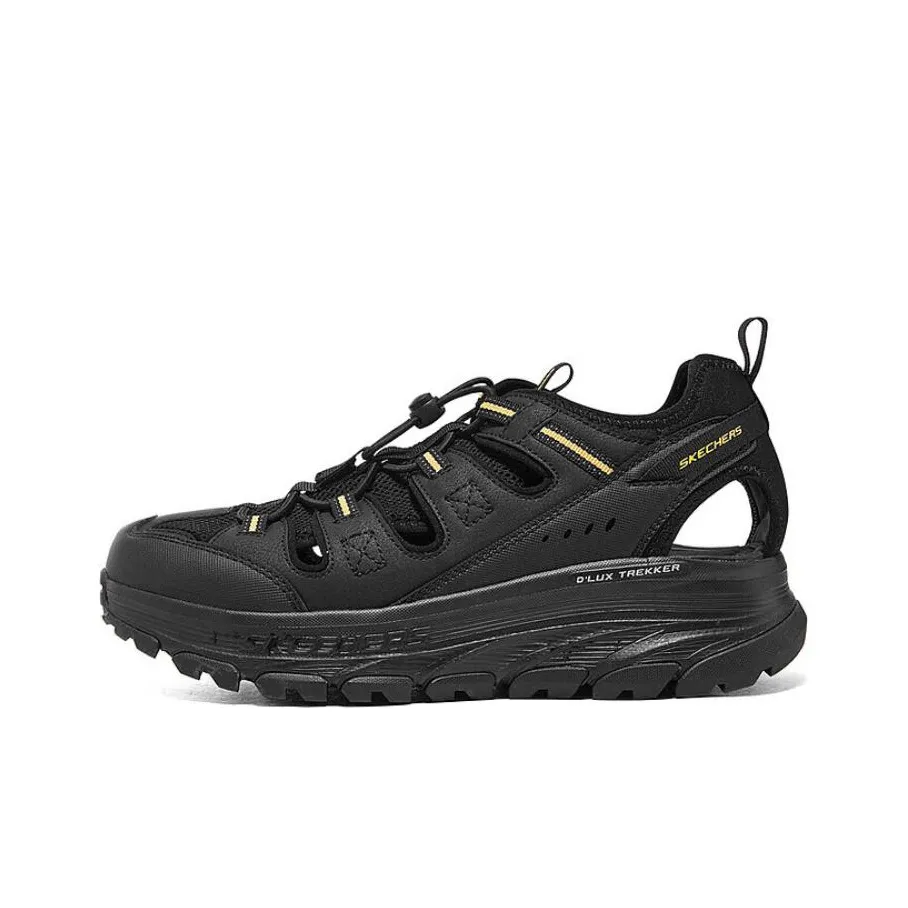 Skechers Sport Leap River Shoes Abrasion Resistant River Trekking Shoes Men's Black Yellow
