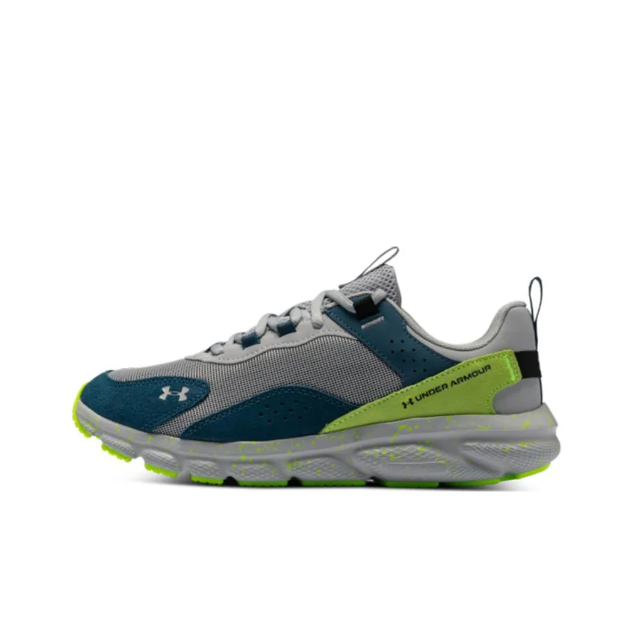 Under Armour Низкий Топ Повседневные Беговые Кроссовки Мужские Синие Зеленые