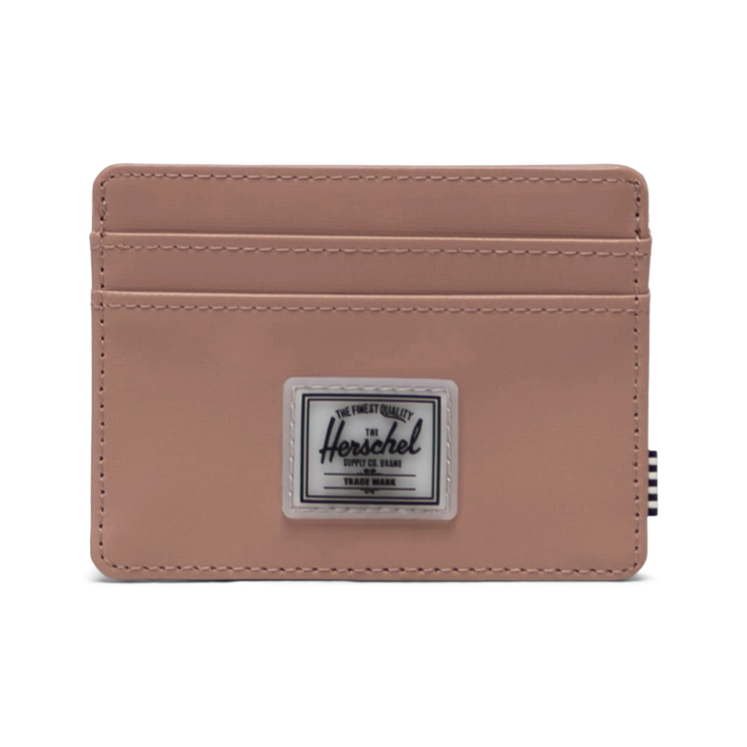 Herschel Репеллент от воды Материал Картхолдер Кошелек Обычный Женский Серый Розовый