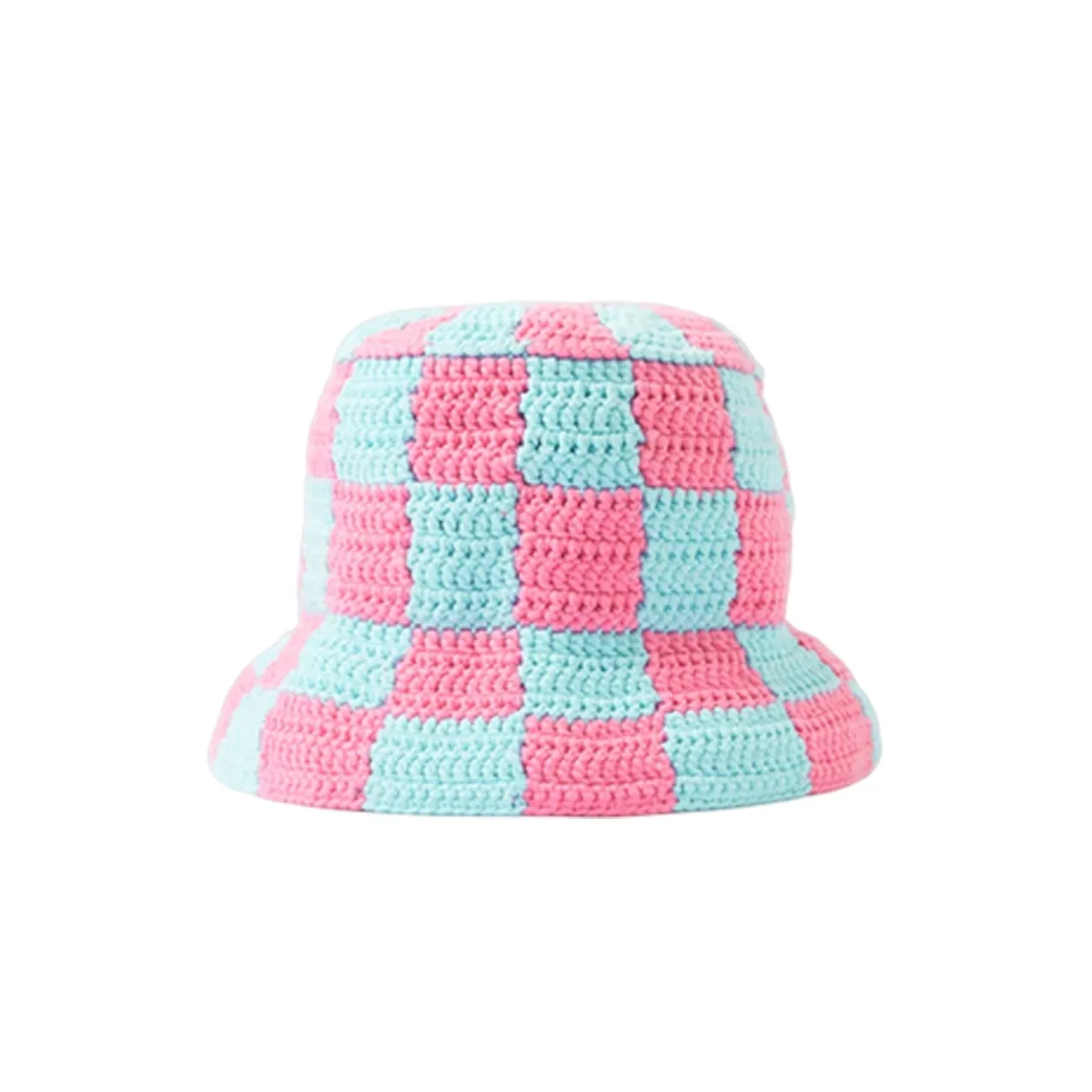 Burberry Cotton Bucket Hats Синий/розовый Женские