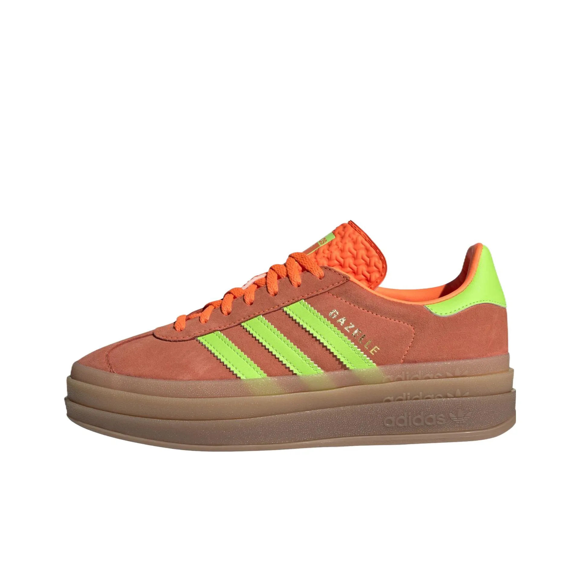 Adidas Originals GAZELLE BOLD Low Топ Скейтборд Кроссовки Женские Оранжевые