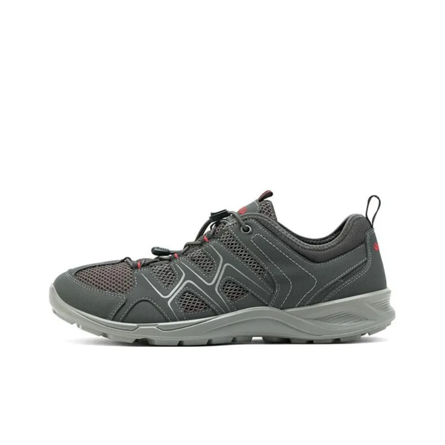 Ecco Low Top Sports Casual Shoes Men's Dark Gray