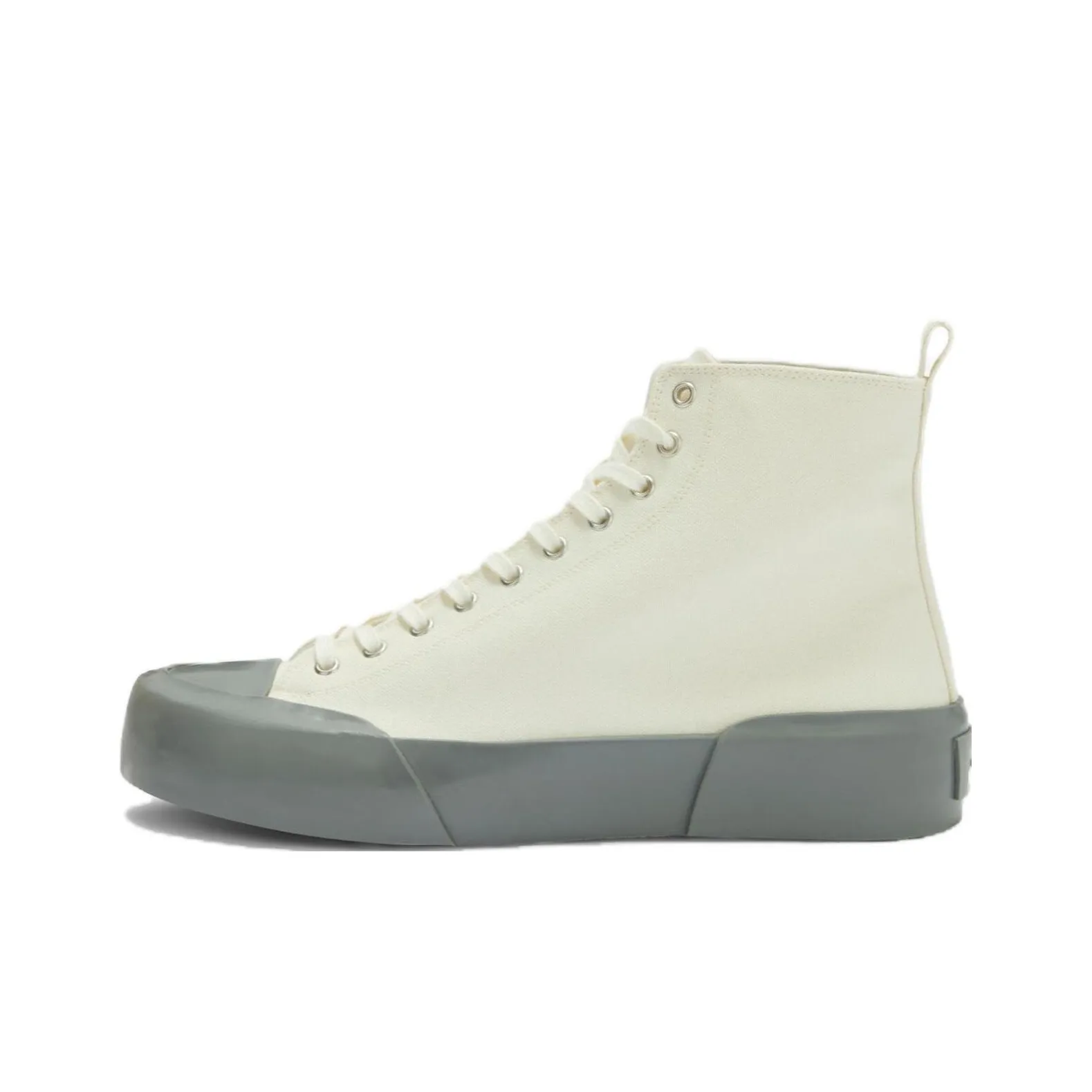 JIL SANDER Canvas High-top Sneakers