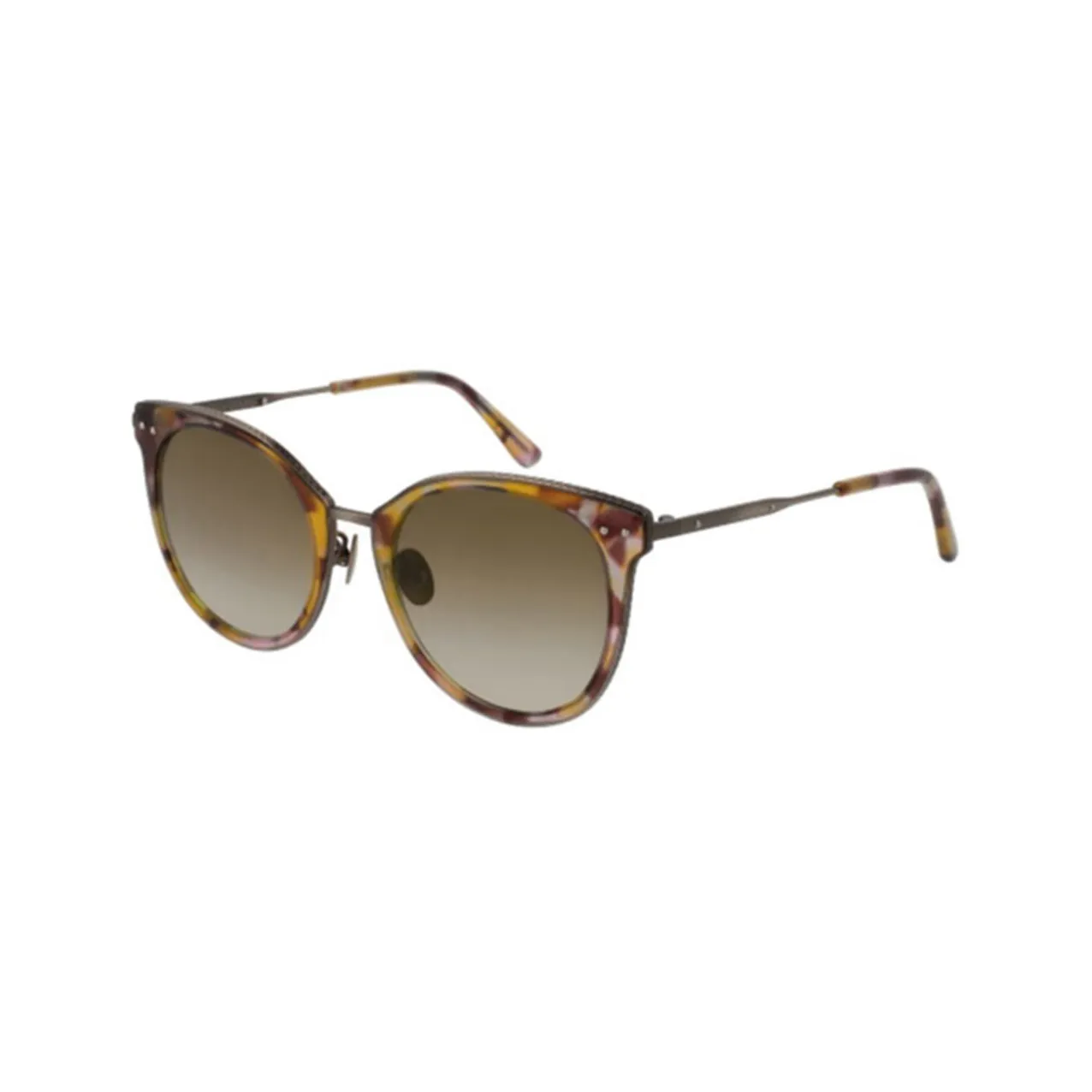 Bottega Veneta Sunglasses Unisex Brown