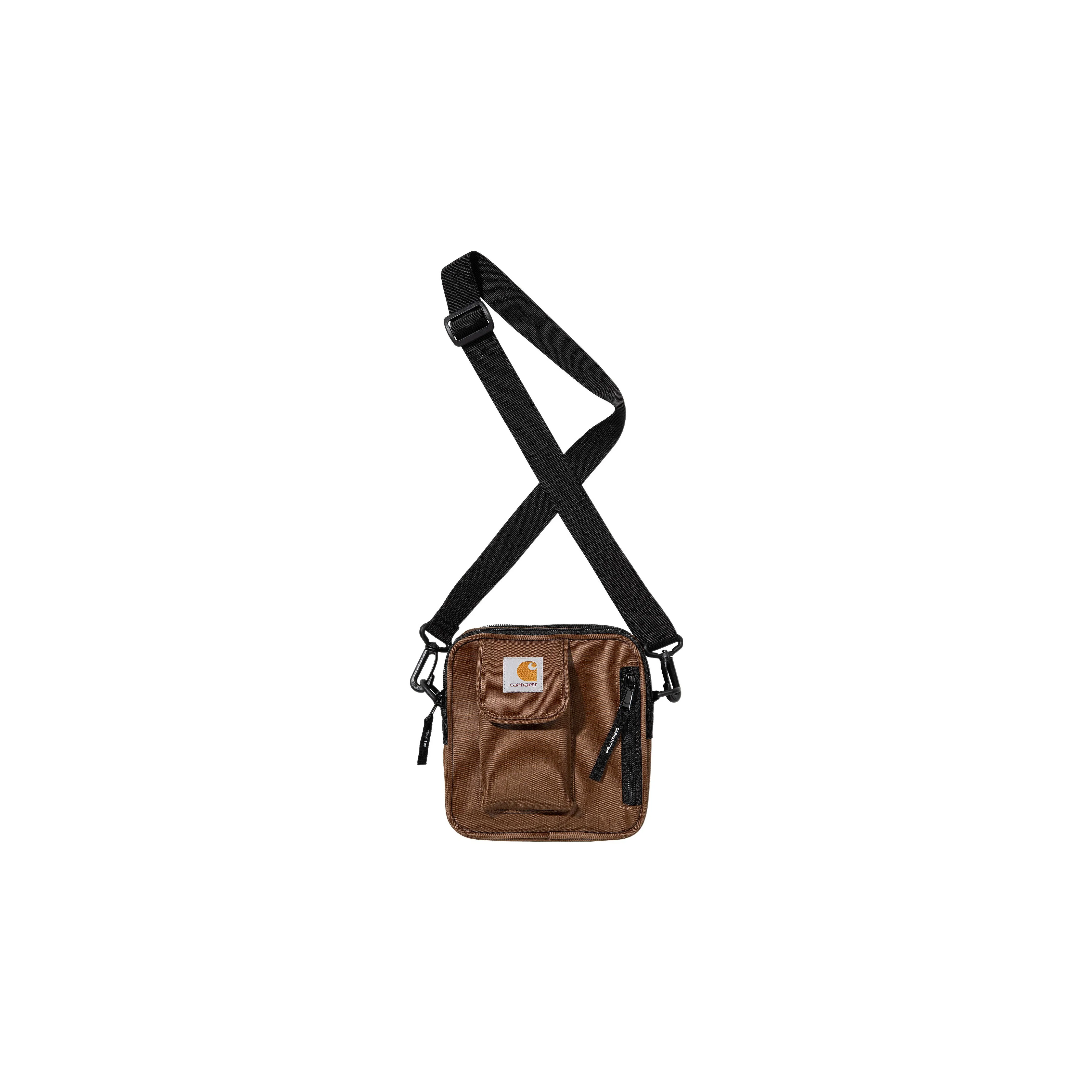 Carhartt WIP Полиэстер Crossbody Bag Сумка через плечо Маленькая Мужская Коричневая