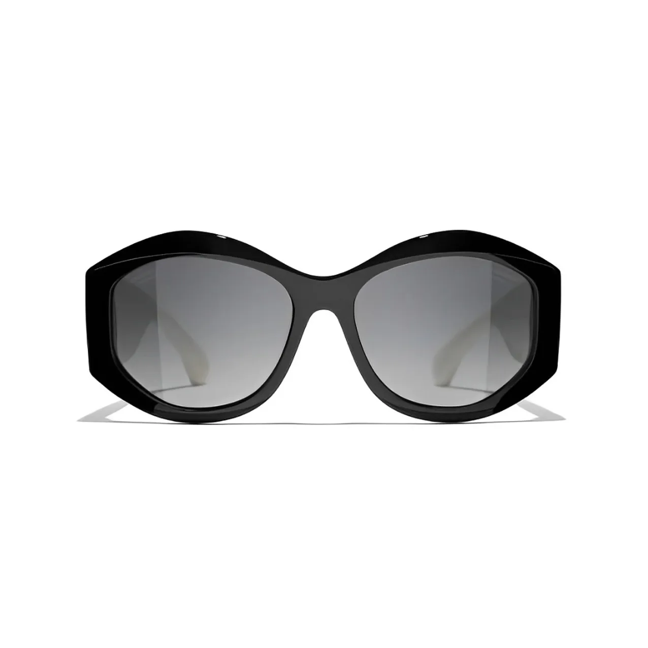 CHANEL Sunglasses Women's Black