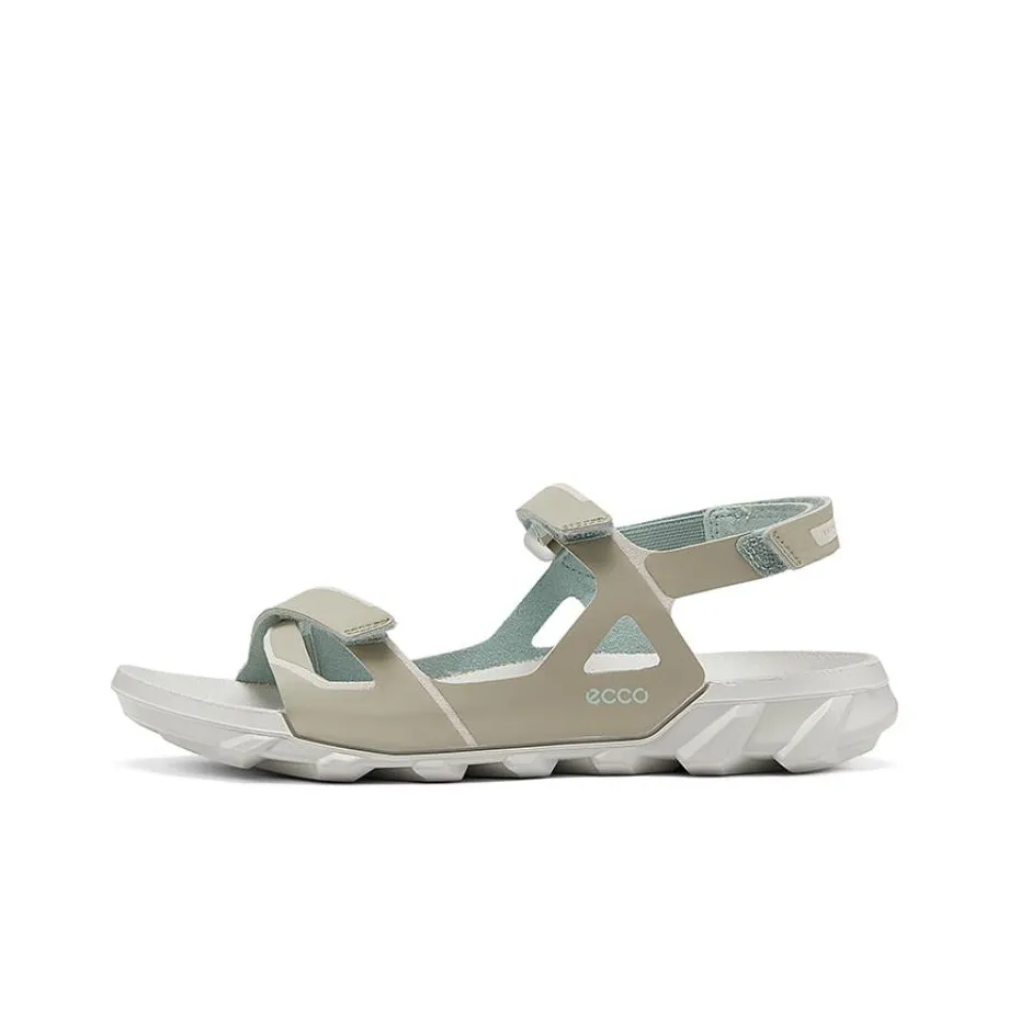Ecco Drive Стильные Сандалии Женские Ледяной Цветочный Дизайн Зеленый