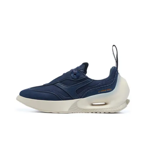 LI NING 1990 Meta Foot Повседневная обувь Низкий топ Сумеречный индиго Мужская