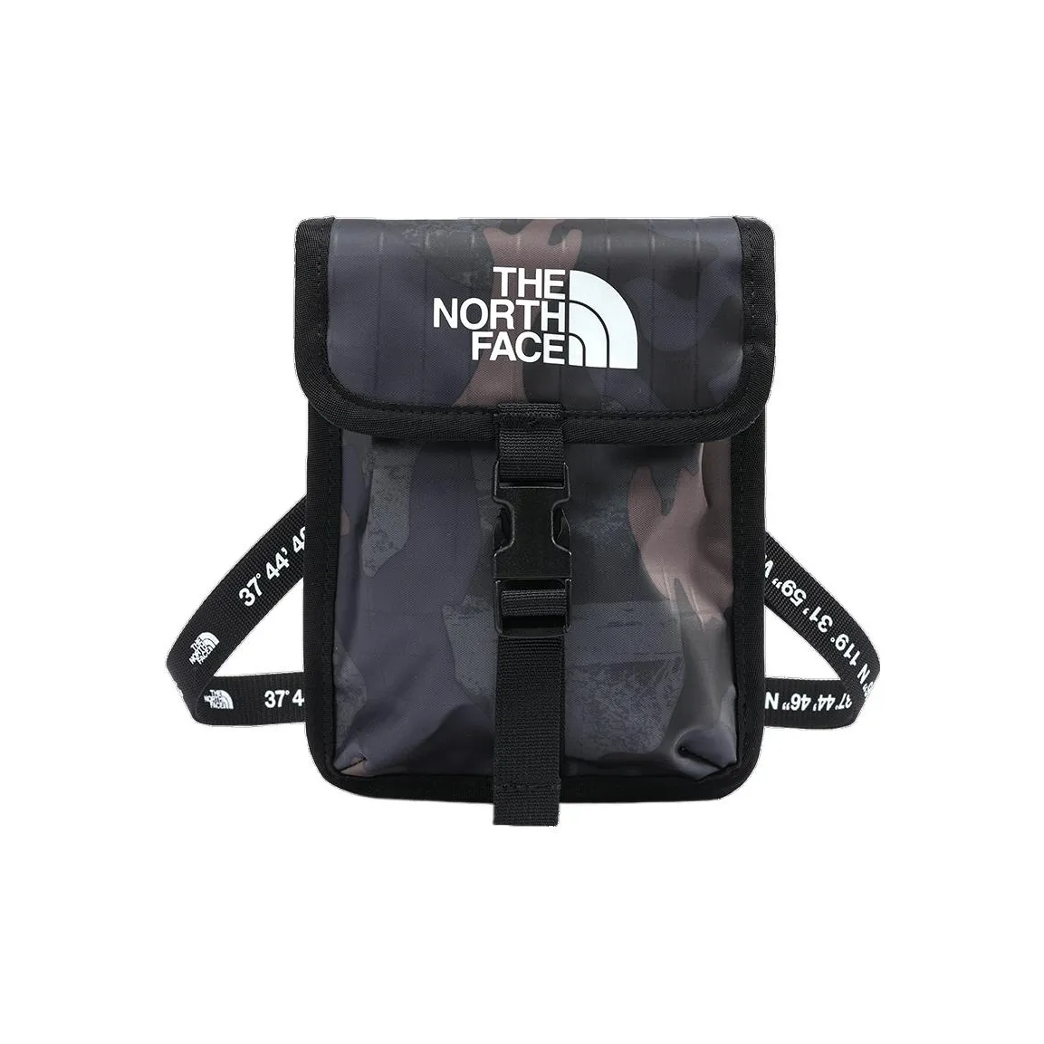 The North Face 1,4L Через плечо Одно плечо На открытом воздухе Сумка Холст Камуфляж Унисекс