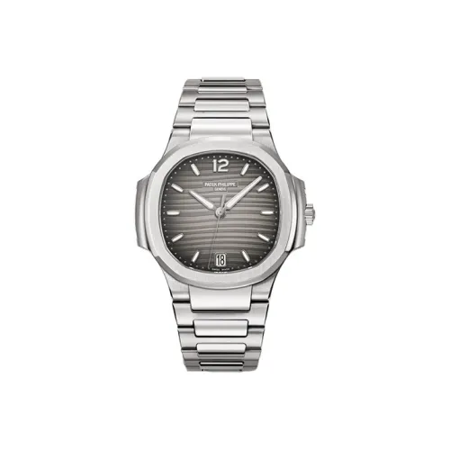 PATEK PHILIPPE Автоматический Механический Movement Женские Спортивно-Элегантные Часы NAUTILUS Series 35,2 мм Серые