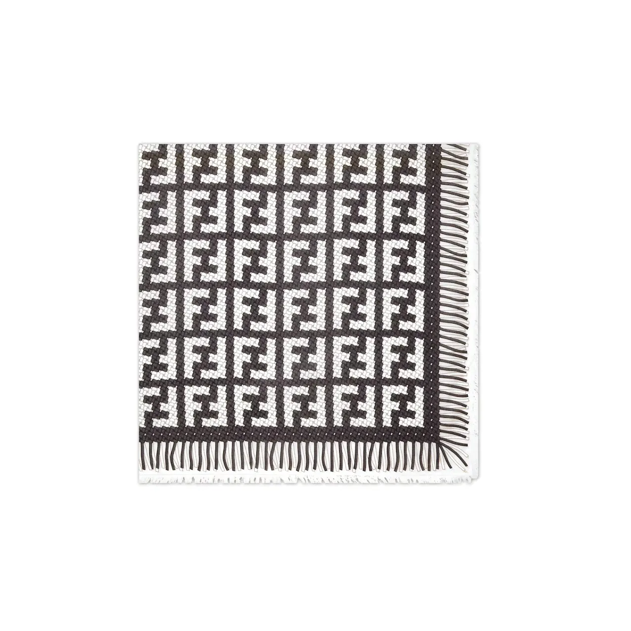 FENDI Shawls Women's Black/White