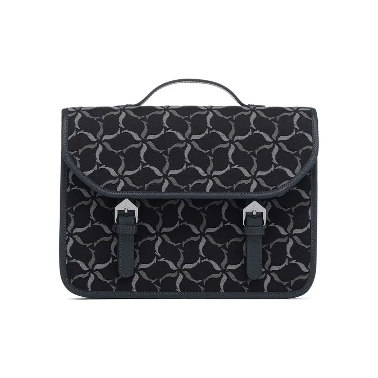 LI NING 1990 Ткань Рюкзак Сумка Сумка через плечо Сумка Обычный Унисекс Эбеново-черный