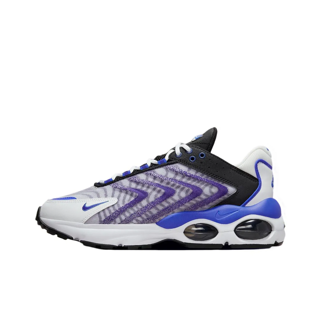 Nike Air Max TW Устойчивый к истиранию Дышащий Низкий Топ Повседневная обувь Мужская Белый Фиолетовый Синий