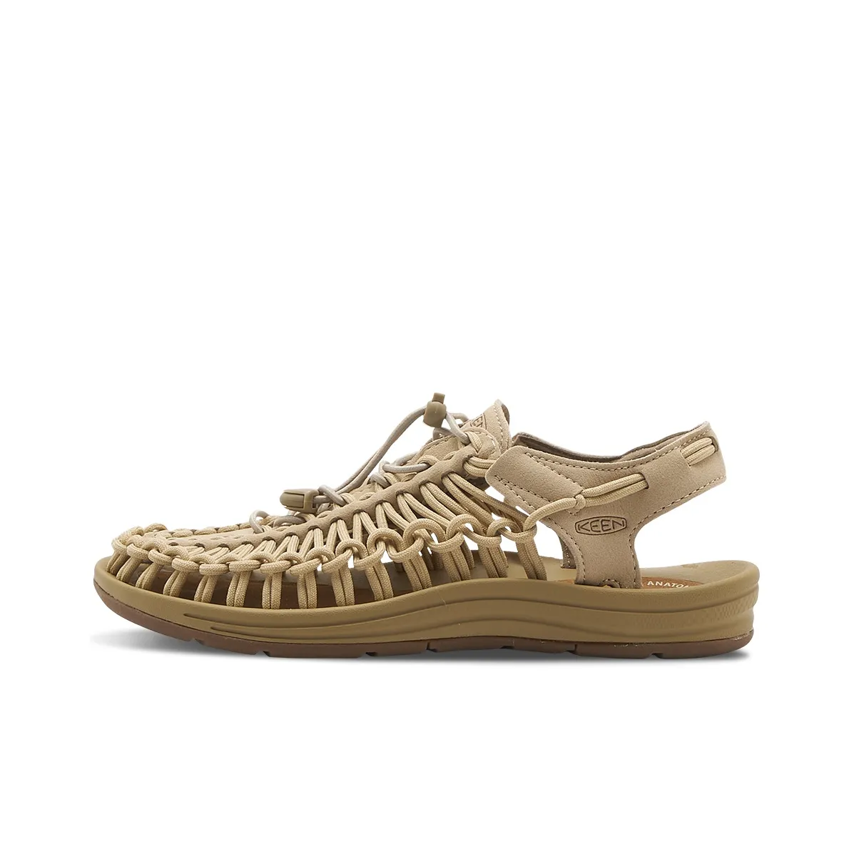 KEEN Uneek Slip-Resistant Breathable Quick-Dry Abrasion-Resistant Hiking Shoe Women's Umber