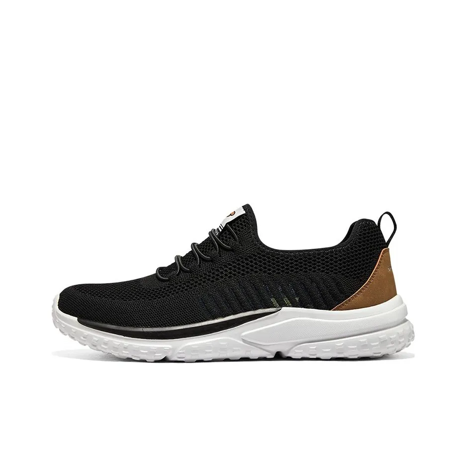 Skechers Solvano Low Top Casual Shoes Men's Black White Brown
