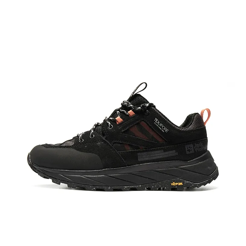 Jack Wolfskin Wear-Resistant Waterproof And Breathable Low-Top Outdoor Shoes Women's