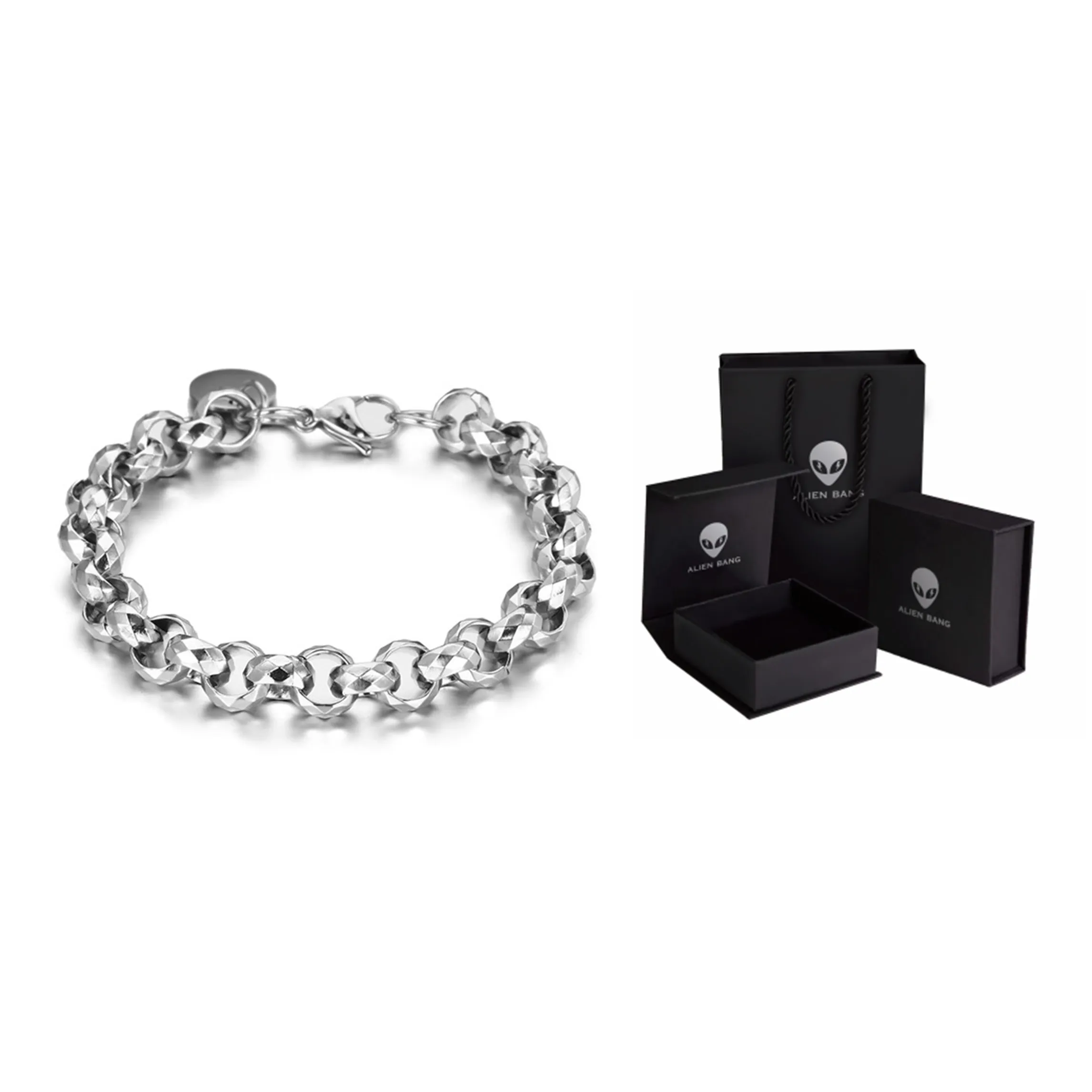 ALIEN BANG Браслеты из титанового стального сплава Унисекс