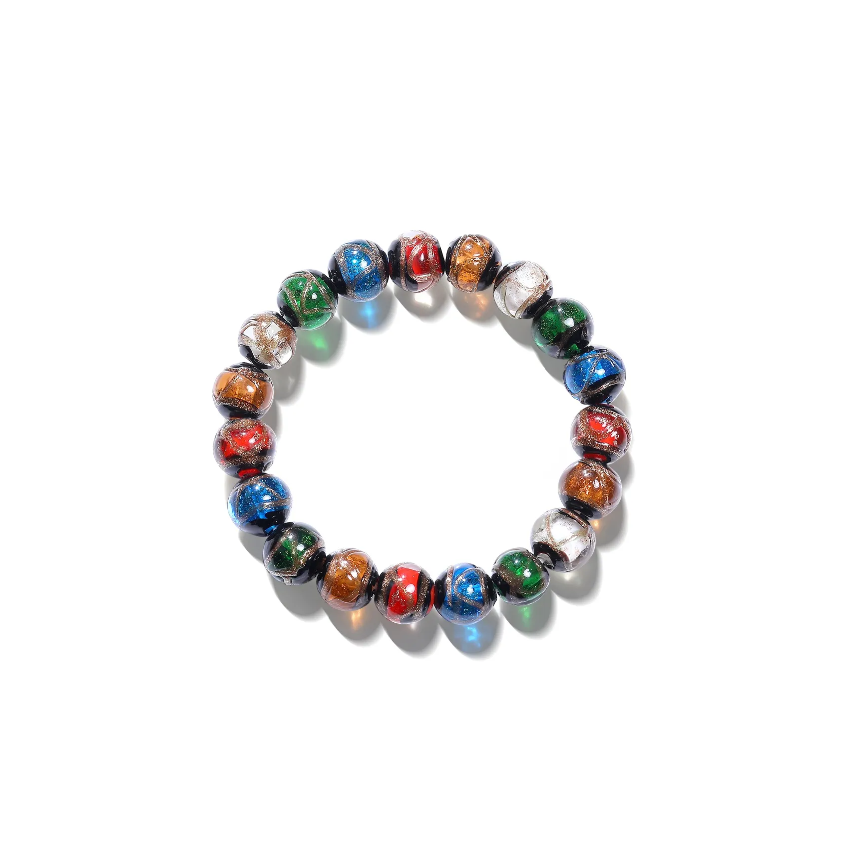 IWE Цветное стекло Браслеты Унисекс