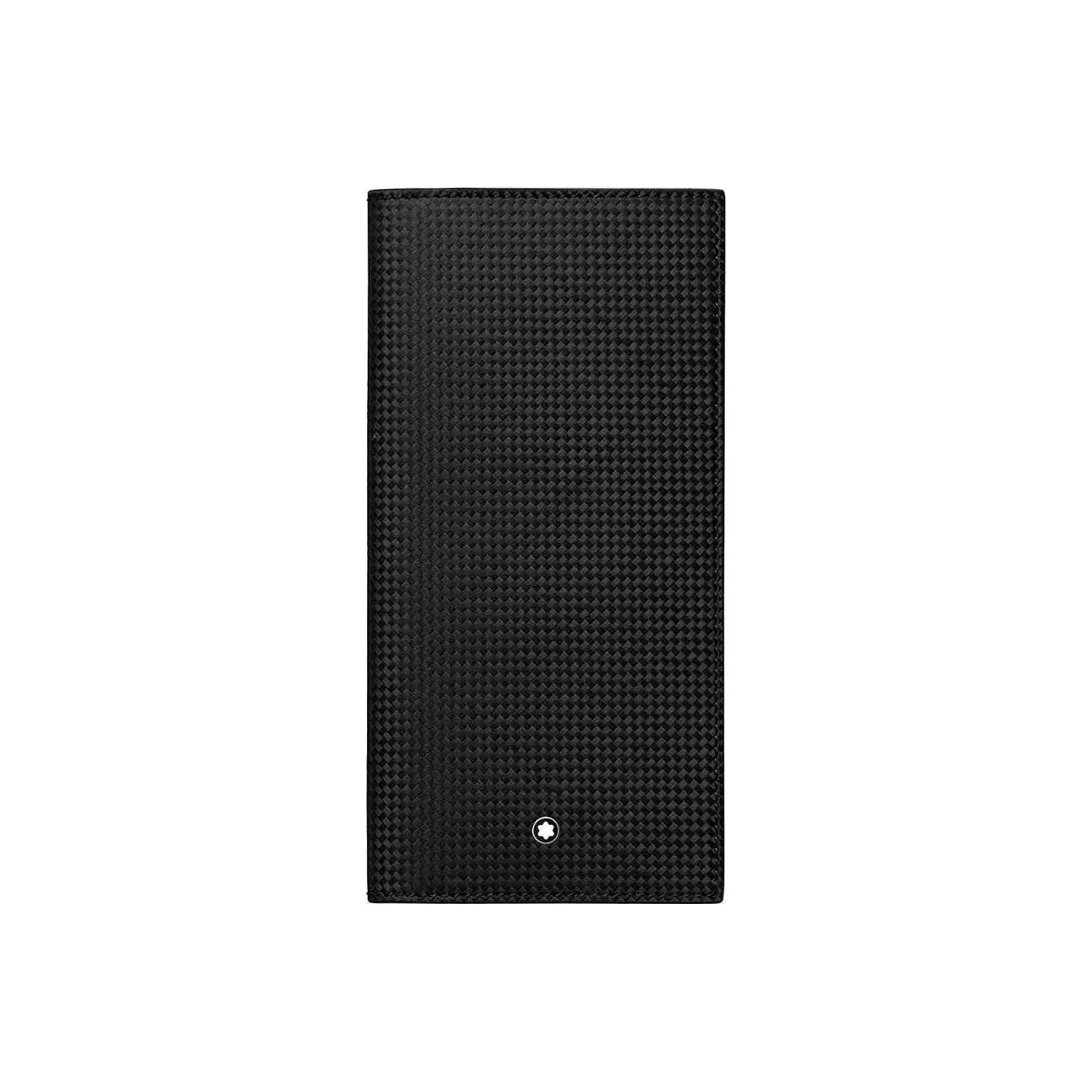 MONTBLANC Кожа Кошелек Стандартный Мужской Угольный Черный